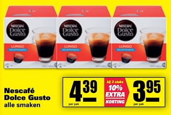 Aanbiedingen Nescafé dolce gusto - Nescafe - Geldig van 18/09/2017 tot 23/09/2017 bij Nettorama