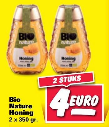 Aanbiedingen Bio nature honing - Bio Nature - Geldig van 18/09/2017 tot 23/09/2017 bij Nettorama