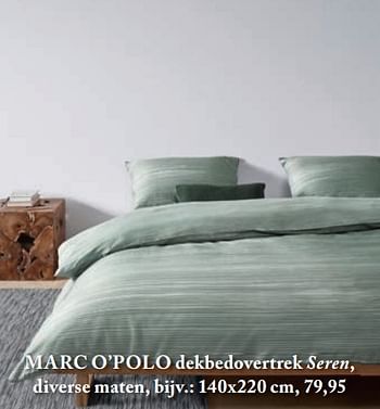 Aanbiedingen Marc o`polo dekbedovertrek seren - Marc O'Polo - Geldig van 05/09/2017 tot 01/03/2018 bij De Bijenkorf