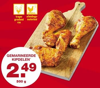 Aanbiedingen Gemarineerde kippendelen - Huismerk - Aldi - Geldig van 22/09/2017 tot 24/09/2017 bij Aldi