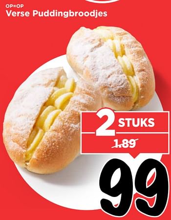 Aanbiedingen Verse puddingbroodjes - Huismerk Vomar - Geldig van 21/09/2017 tot 23/09/2017 bij Vomar