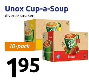 Aanbiedingen Unox cup-a-soup - Unox - Geldig van 20/09/2017 tot 26/09/2017 bij Action