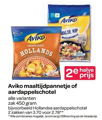 Aanbiedingen Hollandse aardappelschotel - Aviko - Geldig van 21/09/2017 tot 04/10/2017 bij Spar