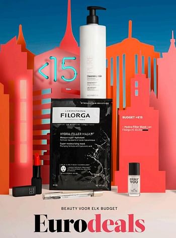 Aanbiedingen Hydra-filler mask van filorga - Filorga - Geldig van 18/09/2017 tot 31/10/2017 bij Ici Paris XL