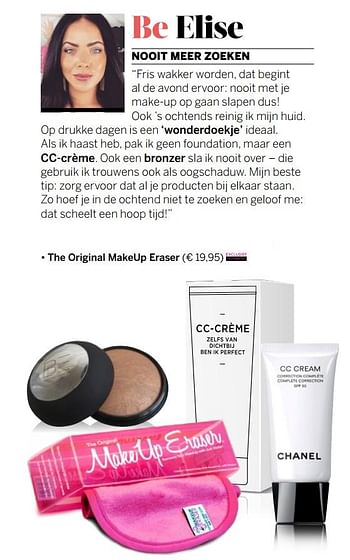 Aanbiedingen The original makeup eraser - Huismerk - Ici Paris XL - Geldig van 18/09/2017 tot 31/10/2017 bij Ici Paris XL