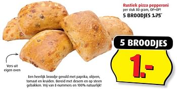 Aanbiedingen Rustiek pizza pepperoni - Huismerk - Boni Supermarkt - Geldig van 20/09/2017 tot 26/09/2017 bij Boni Supermarkt