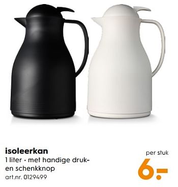 Aanbiedingen Isoleerkan - Huismerk - Blokker - Geldig van 23/09/2017 tot 04/10/2017 bij Blokker