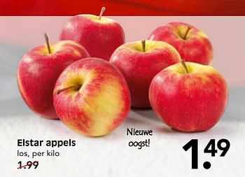 Aanbiedingen Elstar appels - Huismerk - Em-té - Geldig van 24/09/2017 tot 30/09/2017 bij Em-té