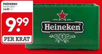Aanbiedingen Heineken - Heineken - Geldig van 24/09/2017 tot 30/09/2017 bij Em-té