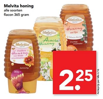 Aanbiedingen Melvita honing - Melvita - Geldig van 24/09/2017 tot 30/09/2017 bij Deen Supermarkten