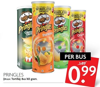 Aanbiedingen Pringles - Pringles - Geldig van 24/09/2017 tot 30/09/2017 bij Deka Markt
