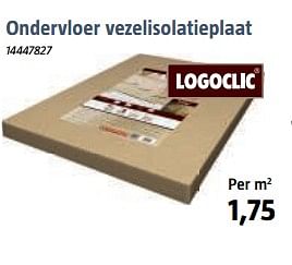 Aanbiedingen Ondervloer vezelisolatieplaat - Logoclic - Geldig van 15/09/2017 tot 08/10/2017 bij Bauhaus