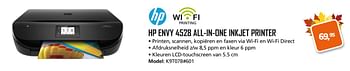 Aanbiedingen Hp hp envy 4528 all-in-one inkjet printer k9t07b#601 - HP - Geldig van 25/09/2017 tot 15/10/2017 bij ITprodeals