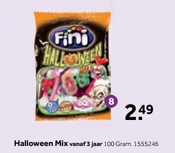 Aanbiedingen Halloween mix - Fini  - Geldig van 25/09/2017 tot 15/10/2017 bij Intertoys