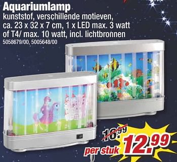 Aanbiedingen Aquariumlamp - Huismerk - Poco - Geldig van 25/09/2017 tot 01/10/2017 bij Poco