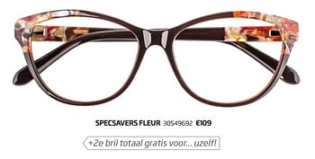 Aanbiedingen Specsavers fleur - Huismerk - Specsavers - Geldig van 25/09/2017 tot 01/10/2017 bij Specsavers