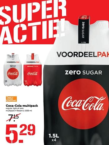 Aanbiedingen Coca-cola multipack - Coca Cola - Geldig van 25/09/2017 tot 01/10/2017 bij Coop