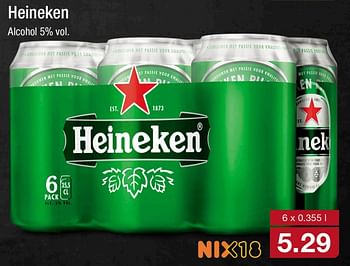 Aanbiedingen Heineken - Heineken - Geldig van 25/09/2017 tot 01/10/2017 bij Aldi