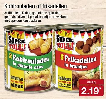 Aanbiedingen Kohlrouladen of frikadellen - Huismerk - Aldi - Geldig van 25/09/2017 tot 01/10/2017 bij Aldi