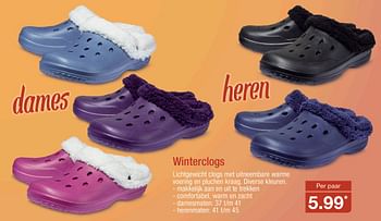 Aanbiedingen Winterclogs - Huismerk - Aldi - Geldig van 25/09/2017 tot 01/10/2017 bij Aldi