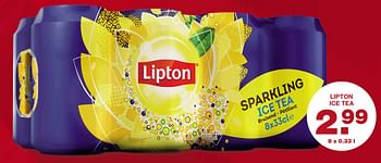 Aanbiedingen Lipton ice tea - Lipton - Geldig van 25/09/2017 tot 01/10/2017 bij Aldi