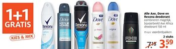 Aanbiedingen Axe africa deodorant - Huismerk - Etos - Geldig van 25/09/2017 tot 08/10/2017 bij Etos