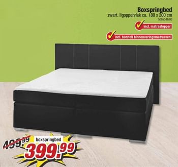 Aanbiedingen Boxspringbed - Huismerk - Poco - Geldig van 25/09/2017 tot 01/10/2017 bij Poco