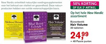 Aanbiedingen Hair volume - New Nordic - Geldig van 25/09/2017 tot 22/10/2017 bij Holland & Barrett
