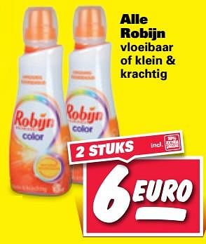 Aanbiedingen Alle robijn vloeibaar of klein + krachtig - Robijn - Geldig van 25/09/2017 tot 01/10/2017 bij Nettorama