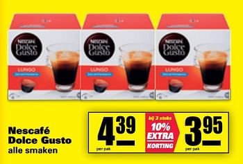 Aanbiedingen Nescafé dolce gusto - Nescafe - Geldig van 25/09/2017 tot 01/10/2017 bij Nettorama