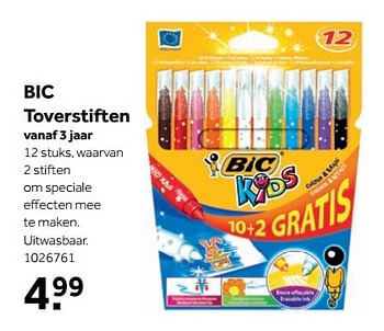 Aanbiedingen Bic toverstiften - BIC - Geldig van 25/09/2017 tot 10/12/2017 bij Intertoys