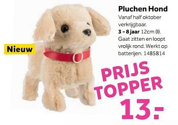 Aanbiedingen Pluchen hond - FurReal Friends - Geldig van 25/09/2017 tot 10/12/2017 bij Intertoys