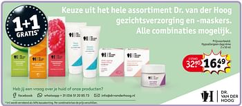 Aanbiedingen Hypoallergeen dagcrème - Dr. Van Der Hoog - Geldig van 26/09/2017 tot 08/10/2017 bij Kruidvat