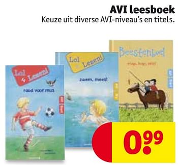 Aanbiedingen Avi leesboek - Huismerk - Kruidvat - Geldig van 26/09/2017 tot 08/10/2017 bij Kruidvat