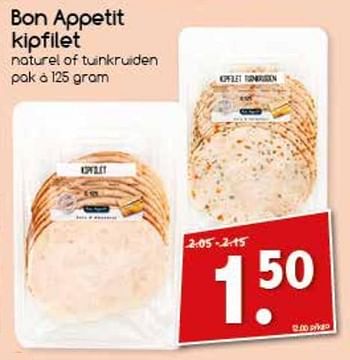 Aanbiedingen Bon appetit kipfllet - Bon Appetit - Geldig van 25/09/2017 tot 30/09/2017 bij Agrimarkt