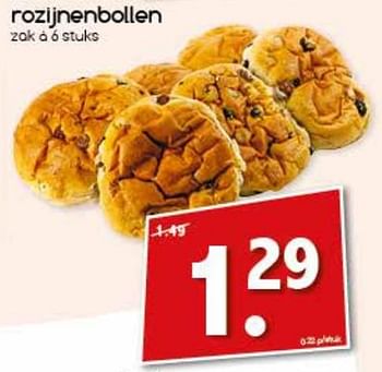 Aanbiedingen Rozijnenbollen - Huismerk - Agrimarkt - Geldig van 25/09/2017 tot 30/09/2017 bij Agrimarkt