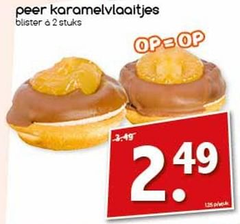 Aanbiedingen Peer karamelvlaaitjes - Huismerk - Agrimarkt - Geldig van 25/09/2017 tot 30/09/2017 bij Agrimarkt