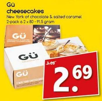 Aanbiedingen Gu cheesecakes - Gu - Geldig van 25/09/2017 tot 30/09/2017 bij Agrimarkt