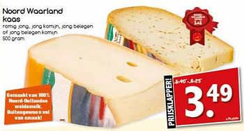 Aanbiedingen Noord waarland kaas - Noord Waarland - Geldig van 25/09/2017 tot 30/09/2017 bij Agrimarkt