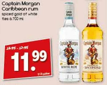 Aanbiedingen Captain morgan caribbean rum - Captain Morgan - Geldig van 25/09/2017 tot 30/09/2017 bij Agrimarkt