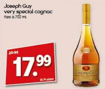 Aanbiedingen Joseph guy very special cognac - Joseph Guy - Geldig van 25/09/2017 tot 30/09/2017 bij Agrimarkt