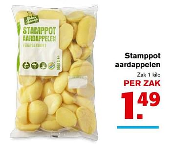 Aanbiedingen Stamppot aardappelen - Huismerk - Hoogvliet - Geldig van 27/09/2017 tot 03/10/2017 bij Hoogvliet