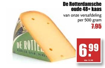 Aanbiedingen De rotterdamsche oude 48+ kaas - Huismerk - MCD Supermarkten - Geldig van 25/09/2017 tot 30/09/2017 bij MCD Supermarkten