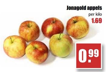 Aanbiedingen Jonagold appels - Huismerk - MCD Supermarkten - Geldig van 25/09/2017 tot 30/09/2017 bij MCD Supermarkten