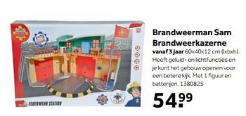 Aanbiedingen Brandweerman sam brandweerkazerne - remote_pf_nl.BRANDweerman Sam - Geldig van 25/09/2017 tot 10/12/2017 bij Intertoys