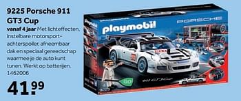 Aanbiedingen 9225 porsche 911 gt3 cup - Playmobil - Geldig van 25/09/2017 tot 10/12/2017 bij Intertoys