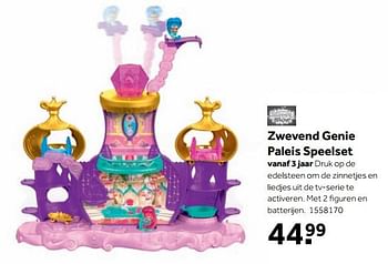 Aanbiedingen Zwevend genie paleis speelset - Slimmer &amp; Shine - Geldig van 25/09/2017 tot 10/12/2017 bij Intertoys