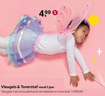 Aanbiedingen Vleugels + toverstaf - Huismerk - Intertoys - Geldig van 25/09/2017 tot 10/12/2017 bij Intertoys