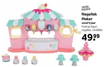 Aanbiedingen Nagellak maker - Num Noms - Geldig van 25/09/2017 tot 10/12/2017 bij Intertoys