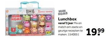 Aanbiedingen Lunchbox - Num Noms - Geldig van 25/09/2017 tot 10/12/2017 bij Intertoys